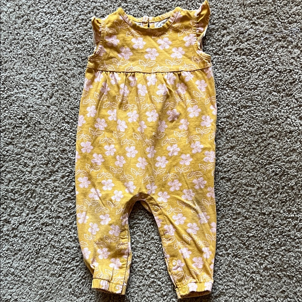 Yellow Baby Romper